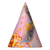 Levendige gouden Petten Feesthoedjes (Links)