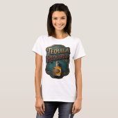 Levendige Gouden TEQUILA NODIG T-shirt (Voorkant volledig)