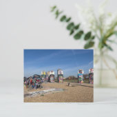 Levendige Graffiti-Bedekte Klassieke Auto's Briefkaart (Staand voorkant)