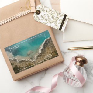 Levendige Grand Prismatic Yellowstone Rechthoekige Sticker