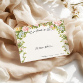 Levendige grillige Floral Vrijgezellenfeest Advies RSVP Kaartje