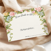 Levendige grillige Floral Vrijgezellenfeest Advies RSVP Kaartje