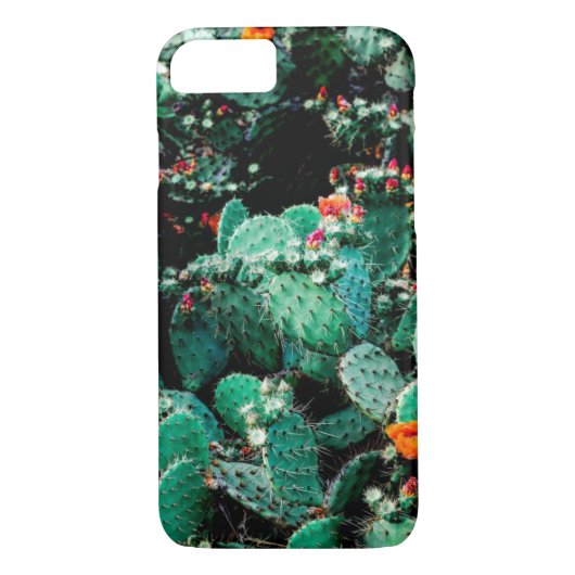 Levendige groene cactus telefoonhoes Case-Mate iPhone case (Achterkant)