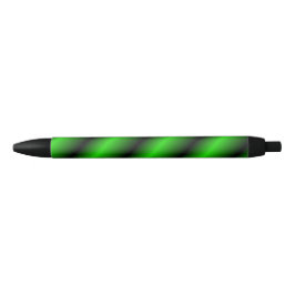 Levendige groene lijnen zwarte inkt pen