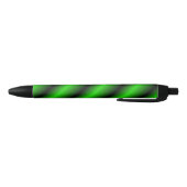 Levendige groene lijnen zwarte inkt pen (Bodem)