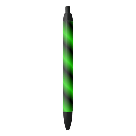 Levendige groene lijnen zwarte inkt pen (Voorkant Verticaal)