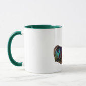 Levendige Haan Mok - Kleurrijke Boerderij Fresh Ar (Links)