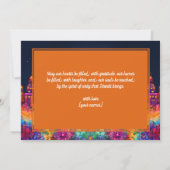 Levendige Happy Diwali met aangepaste tekst (Achterkant)