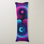 Levendige harmonie: moderne interpretatie van Yin  Lichaamskussen (Voorkant Verticaal)