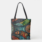 Levendige Harmonie Tote Bag (Achterkant)