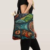 Levendige Harmonie Tote Bag (Dichtbij)