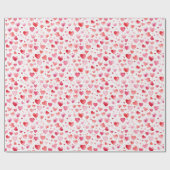 Levendige harten | Kleurrijk | VALENTIJNSDAG Cadeaupapier (Vlak)