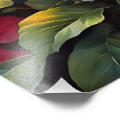 Levendige Hawaïaanse Hibiscus Bloemen bij zonsonde Foto Afdruk (Hoek)