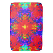 Levendige heldere kleuren Patroon Art Badmat (Voorkant Verticaal)