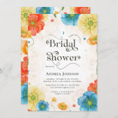 Levendige hemelse bloementuin Boho Vrijgezellenfee Kaart (Voorkant / Achterkant)