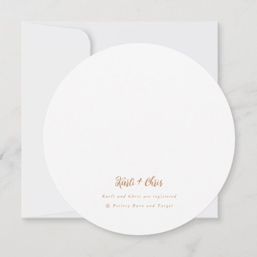 Levendige Herfst Floral Vrijgezellenfeest Kaart (Achterkant)