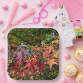 Levendige Herfst Foliage Paper Bord (Feest)