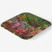 Levendige Herfst Foliage Paper Bord (Gebogen)