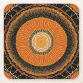 Levendige Herfst Kartonnen Onderzetters (Voorkant)