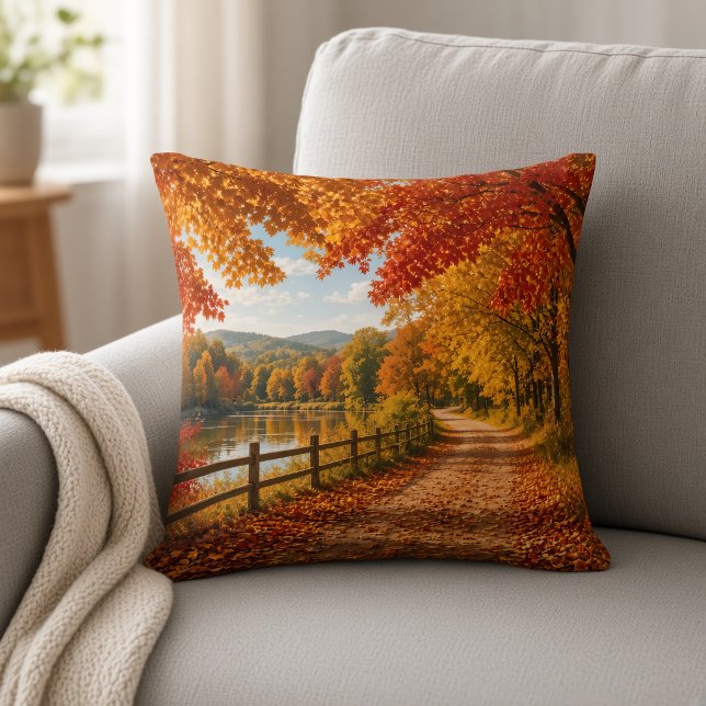 Levendige herfst kussen (Creator heeft geüpload)