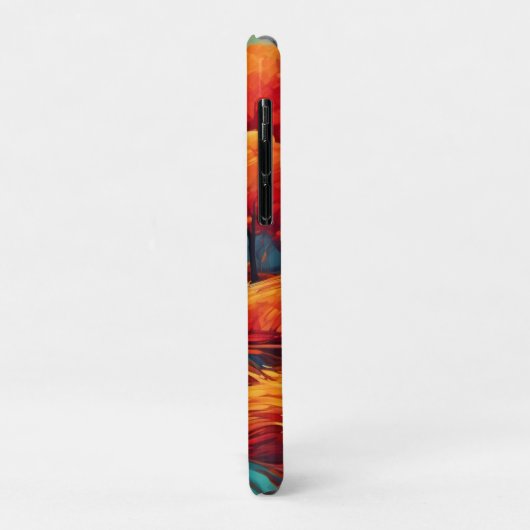 Levendige Herfst River Scene Case-Mate iPhone Case (Achterkant/links)