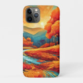 Levendige Herfst River Scene Case-Mate iPhone Case (Achterkant)