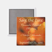 Levendige herfst Save the Date Wedding Magnet (Voorkant / Achterkant)