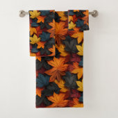 Levendige herfstbladeren - Een explosie van herfst Bad Handdoek (Insitu)