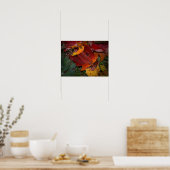 Levendige herfstbladeren poster (Keuken)