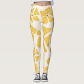 Levendige herfstbloemen Leggings (Voorkant)