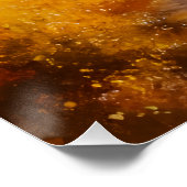 Levendige herfstbosschildering - Herfst Landschap Perfect Poster (Hoek)