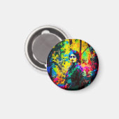 Levendige herfstschoonheid magneet (Voorkant / Achterkant)