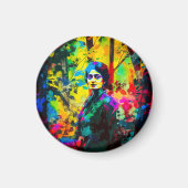 Levendige herfstschoonheid magneet (Voorkant)