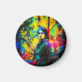 Levendige herfstschoonheid magneet