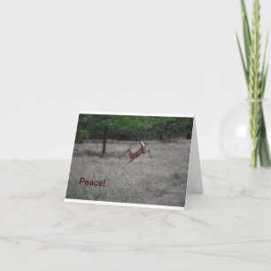 Levendige Herten Notecard Kaart