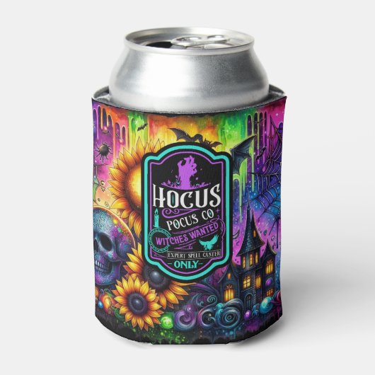 Levendige Hocus Pocus Blikjeskoeler (Blikje Voorkant)