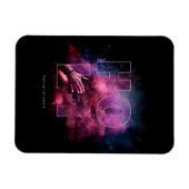 Levendige Holi Festival van Kleuren Design Magneet (Horizontaal)