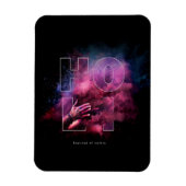 Levendige Holi Festival van Kleuren Design Magneet (Verticaal)