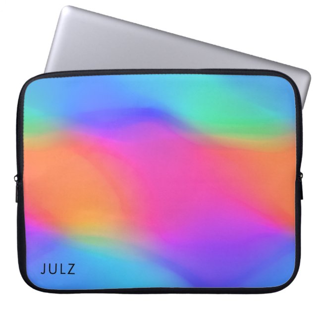 Levendige holografische, aangepaste laptophoes laptop sleeve (Voorkant)