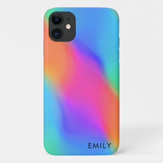 Levendige holografische gepersonaliseerde telefoon Case-Mate iPhone case (Achterkant)