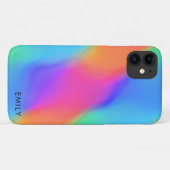Levendige holografische gepersonaliseerde telefoon Case-Mate iPhone case (Achterkant (horizontaal))