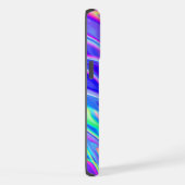 Levendige holografische monogram iPhone hoesje (Rechterkant)