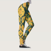 Levendige Home Decor Leggings - Naadloze Patroon D (Rechts)