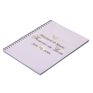 Levendige Hummingbird Weddenschap Forever in Love Notitieboek