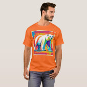 Levendige Ijsbeer T-shirt (Voorkant volledig)