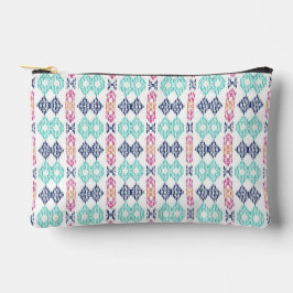 Levendige ikat-stijl geometrisch verticaal patroon etui