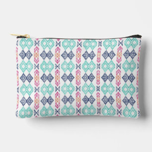 Levendige ikat-stijl geometrisch verticaal patroon etui
