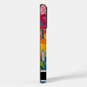 Levendige Impasto Abstracte geometrische smartphon Case-Mate iPhone Case (Achterkant / Rechts)