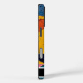 Levendige Impasto Abstracte geometrische smartphon Case-Mate iPhone Case (Achterkant / Rechts)