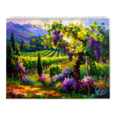 Levendige Impasto Kunstkalender 2026 Kalender (Hoes)